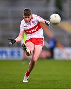 26 April 2023; Ruairi Forbes of Derry during the 2023 EirGrid Ulster U20 Football Championship Final match between Derry and Down at BOX-IT Athletic Grounds in Armagh. Photo by Ben McShane/Sportsfile