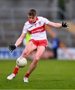26 April 2023; Ruairi Forbes of Derry during the 2023 EirGrid Ulster U20 Football Championship Final match between Derry and Down at BOX-IT Athletic Grounds in Armagh. Photo by Ben McShane/Sportsfile