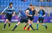 28 April 2023; Action between St Davids and Newpark School during the Leinster Rugby South Dublin 7s Finals Day at Energia Park in Dublin. Photo by Ben McShane/Sportsfile