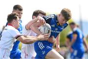 29 April 2023; Ciaran Fennessy of Leinster in action against Ulster during an Interprovincial Juniors match between Leinster and Ulster at Tullow RFC in Tullow, Carlow. Photo by Matt Browne/Sportsfile