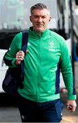 29 April 2023; Ireland head coach Greg McWilliams before the TikTok Women's Six Nations Rugby Championship match between Scotland and Ireland at DAM Health Stadium in Edinburgh, Scotland. Photo by Paul Devlin/Sportsfile