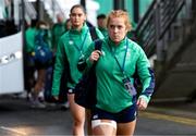 29 April 2023; Niamh O'Dowd of Ireland before the TikTok Women's Six Nations Rugby Championship match between Scotland and Ireland at DAM Health Stadium in Edinburgh, Scotland. Photo by Paul Devlin/Sportsfile