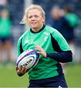 29 April 2023; Vicky Irwin of Ireland warms up before the TikTok Women's Six Nations Rugby Championship match between Scotland and Ireland at DAM Health Stadium in Edinburgh, Scotland. Photo by Paul Devlin/Sportsfile