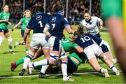 29 April 2023; Nichola Fryday of Ireland scores a second try during the TikTok Women's Six Nations Rugby Championship match between Scotland and Ireland at DAM Health Stadium in Edinburgh, Scotland. Photo by Paul Devlin/Sportsfile