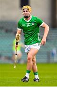 28 April 2023; Adam English of Limerick during the oneills.com Munster GAA Hurling U20 Championship Round 5 match between Limerick and Cork at TUS Gaelic Grounds in Limerick. Photo by Stephen Marken/Sportsfile