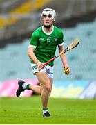 28 April 2023; Con Hayes of Limerick during the oneills.com Munster GAA Hurling U20 Championship Round 5 match between Limerick and Cork at TUS Gaelic Grounds in Limerick. Photo by Stephen Marken/Sportsfile