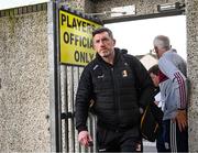 30 April 2023; Kilkenny manager Derek Lyng arrives before the Leinster GAA Hurling Senior Championship Round 2 match between Kilkenny and Galway at UPMC Nowlan Park in Kilkenny. Photo by Harry Murphy/Sportsfile