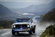 30 April 2023; Gary Kiernan and John McGrath in their Ford Escort Mk2 in action on special stage 11 Molls Gap during day two of the Assess Ireland International Rally of the Lakes round 4 of the Irish Tarmac Rally Championship at Killarney, Co Kerry. Photo by Philip Fitzpatrick/Sportsfile