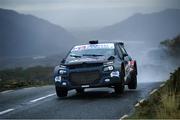 30 April 2023; Robert Barrable and Gordon Noble in their Citroen C3 Rally2 in action on special stage 11 Molls Gap during day two of the Assess Ireland International Rally of the Lakes round 4 of the Irish Tarmac Rally Championship at Killarney, Co Kerry. Photo by Philip Fitzpatrick/Sportsfile