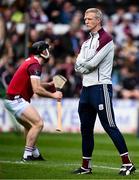 30 April 2023; Galway manager Henry Shefflin before the Leinster GAA Hurling Senior Championship Round 2 match between Kilkenny and Galway at UPMC Nowlan Park in Kilkenny. Photo by Harry Murphy/Sportsfile