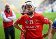 30 April 2023; Ali Smith of Cork after the Munster Senior Camogie Championship Quarter Final match between Cork and Waterford at Páirc Uí Chaoimh in Cork. Photo by David Fitzgerald/Sportsfile