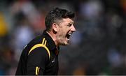 30 April 2023; Kilkenny manager Derek Lyng during the Leinster GAA Hurling Senior Championship Round 2 match between Kilkenny and Galway at UPMC Nowlan Park in Kilkenny. Photo by Harry Murphy/Sportsfile