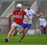 30 April 2023; Luke Meade of Cork in action against Colin Dunford of Waterford during the Munster GAA Hurling Senior Championship Round 2 match between Cork and Waterford at Páirc Uí Chaoimh in Cork. Photo by Brendan Moran/Sportsfile