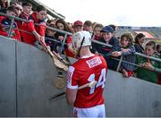 30 April 2023; Patrick Horgan of Cork with supporters after the Munster GAA Hurling Senior Championship Round 2 match between Cork and Waterford at Páirc Uí Chaoimh in Cork. Photo by David Fitzgerald/Sportsfile