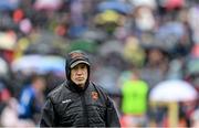 30 April 2023; Armagh manager Kieran McGeeney during the Ulster GAA Football Senior Championship Semi Final match between Armagh and Down at St Tiernach’s Park in Clones, Monaghan. Photo by Ramsey Cardy/Sportsfile