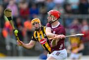 30 April 2023; TJ Brennan of Galway during the Leinster GAA Hurling Senior Championship Round 2 match between Kilkenny and Galway at UPMC Nowlan Park in Kilkenny. Photo by Ray McManus/Sportsfile