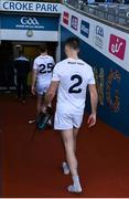 30 April 2023; Eoin Doyle of Kildare leaves the pitch after his side's defeat in the Leinster GAA Football Senior Championship Semi Final match between Dublin and Kildare at Croke Park in Dublin. Photo by Seb Daly/Sportsfile