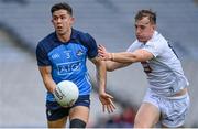 30 April 2023; David Byrne of Dublin in action against Darragh Kirwan of Kildare during the Leinster GAA Football Senior Championship Semi Final match between Dublin and Kildare at Croke Park in Dublin. Photo by Seb Daly/Sportsfile