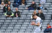 30 April 2023; Darragh Kirwan of Kildare reacts during the Leinster GAA Football Senior Championship Semi Final match between Dublin and Kildare at Croke Park in Dublin. Photo by Seb Daly/Sportsfile