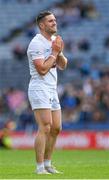 30 April 2023; Ben McCormack of Kildare reacts during the Leinster GAA Football Senior Championship Semi Final match between Dublin and Kildare at Croke Park in Dublin. Photo by Seb Daly/Sportsfile