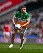 30 April 2023; Cian Farrell of Offaly during the Leinster GAA Football Senior Championship Semi Final match between Louth and Offaly at Croke Park in Dublin. Photo by Ben McShane/Sportsfile