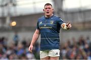 29 April 2023; Tadhg Furlong of Leinster during the Heineken Champions Cup Semi Final match between Leinster and Toulouse at the Aviva Stadium in Dublin. Photo by Ramsey Cardy/Sportsfile