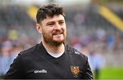 30 April 2023; Down selector Marty Clarke during the Ulster GAA Football Senior Championship Semi Final match between Armagh and Down at St Tiernach’s Park in Clones, Monaghan. Photo by Ramsey Cardy/Sportsfile