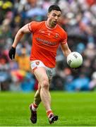 30 April 2023; Aidan Forker of Armagh during the Ulster GAA Football Senior Championship Semi Final match between Armagh and Down at St Tiernach’s Park in Clones, Monaghan. Photo by Ramsey Cardy/Sportsfile