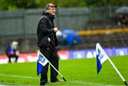 30 April 2023; Armagh manager Kieran McGeeney during the Ulster GAA Football Senior Championship Semi Final match between Armagh and Down at St Tiernach’s Park in Clones, Monaghan. Photo by Ramsey Cardy/Sportsfile