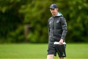1 May 2023; Head coach Leo Cullen during a Leinster Rugby squad training session at UCD in Dublin. Photo by Harry Murphy/Sportsfile