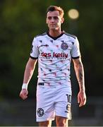 28 April 2023; Dylan Connolly of Bohemians during the SSE Airtricity Men's Premier Division match between UCD and Bohemians at the UCD Bowl in Dublin. Photo by Ben McShane/Sportsfile
