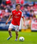 1 May 2023; Carl Sjoberg of St Patrick's Athletic during the SSE Airtricity Men's Premier Division match between St Patrick's Athletic and Sligo Rovers at Richmond Park in Dublin. Photo by Ben McShane/Sportsfile