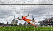 1 May 2023; Bohemians goalkeeper James Talbot makes a save during the SSE Airtricity Men's Premier Division match between Bohemians and Cork City at Dalymount Park in Dublin. Photo by Harry Murphy/Sportsfile