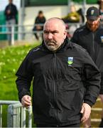 1 May 2023; UCD manager Andy Myler walks out for the second half of the SSE Airtricity Men's Premier Division match between UCD and Dundalk at UCD Bowl in Dublin. Photo by Stephen Marken/Sportsfile