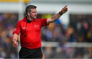 23 April 2023; Referee Thomas Walsh during the Munster GAA Hurling Senior Championship Round 1 match between Clare and Tipperary at Cusack Park in Ennis, Clare. Photo by Ray McManus/Sportsfile