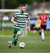 1 May 2023; Jack Byrne of Shamrock Rovers during the SSE Airtricity Men's Premier Division match between Derry City and Shamrock Rovers at The Ryan McBride Brandywell Stadium in Derry. Photo by Ramsey Cardy/Sportsfile