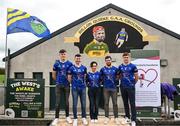 2 May 2023; At the launch of The Dillon Quirke Foundation fundraising in association with The Circet All-Ireland GAA Golf Challenge at the Clonoulty-Rossmore GAA Club in Tipperary is mother of Dillon Quirke Hazel, centre, with Tipperary hurlers, from left, Jack Ryan, Craig Morgan, Cathal Barrett and Enda Heffernan. The Foundation are calling on all GAA clubs to provide €100 towards providing cardiac screening across the association. To donate, visit bit.ly/doitfordillon. Photo by Harry Murphy/Sportsfile