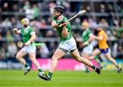 29 April 2023; Darragh O'Donovan of Limerick during the Munster GAA Hurling Senior Championship Round 2 match between Limerick and Clare at TUS Gaelic Grounds in Limerick. Photo by Piaras Ó Mídheach/Sportsfile