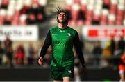 5 May 2023; Mack Hansen of Connacht before the United Rugby Championship Quarter-Final match between Ulster and Connacht at Kingspan Stadium in Belfast. Photo by Harry Murphy/Sportsfile
