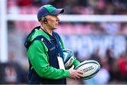 5 May 2023; Connacht director of rugby Andy Friend before the United Rugby Championship Quarter-Final match between Ulster and Connacht at Kingspan Stadium in Belfast. Photo by Ramsey Cardy/Sportsfile