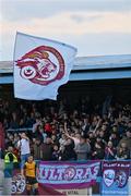 5 May 2023; Drogheda United supporters during the SSE Airtricity Men's Premier Division match between Drogheda United and Derry City at Weaver's Park in Drogheda, Louth. Photo by Stephen Marken/Sportsfile