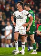 5 May 2023; Billy Burns of Ulster reacts to a penalty during the United Rugby Championship Quarter-Final match between Ulster and Connacht at Kingspan Stadium in Belfast. Photo by Harry Murphy/Sportsfile