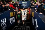 5 May 2023; Duane Vermeulen of Ulster after making his final Ulster appearance in the United Rugby Championship Quarter-Final match between Ulster and Connacht at Kingspan Stadium in Belfast. Photo by Harry Murphy/Sportsfile