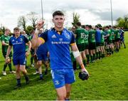 6 May 2023; Jake McDonald of Leinster after the Interprovincial Juniors match between Leinster and Connacht at Portlaoise in Laois. Photo by Matt Browne/Sportsfile