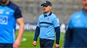 6 May 2023; Dublin manager Micheál Donoghue before the Leinster GAA Hurling Senior Championship Round 3 match between Dublin and Wexford at Croke Park in Dublin. Photo by Ray McManus/Sportsfile
