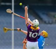 6 May 2023; Oisin Foley, 10, and Liam Óg McGovern of Wexford in action against Daire Gray of Dublin during the Leinster GAA Hurling Senior Championship Round 3 match between Dublin and Wexford at Croke Park in Dublin. Photo by Ray McManus/Sportsfile