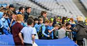 6 May 2023; The Dublin full-back Eoghan O'Donnell signs autographs for supporters after the Leinster GAA Hurling Senior Championship Round 3 match between Dublin and Wexford at Croke Park in Dublin. Photo by Ray McManus/Sportsfile