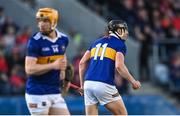 6 May 2023; Gearoid O Connor of Tipperary celebrates after scoring his side's first goal during the Munster GAA Hurling Senior Championship Round 3 match between Cork and Tipperary at Páirc Uí Chaoimh in Cork. Photo by David Fitzgerald/Sportsfile