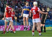 6 May 2023; Dan McCormack of Tipperary celebrates winning a free during the Munster GAA Hurling Senior Championship Round 3 match between Cork and Tipperary at Páirc Uí Chaoimh in Cork. Photo by David Fitzgerald/Sportsfile