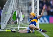 6 May 2023; Mark Kehoe of Tipperary celebrates after scoring his side's second goal during the Munster GAA Hurling Senior Championship Round 3 match between Cork and Tipperary at Páirc Uí Chaoimh in Cork. Photo by David Fitzgerald/Sportsfile